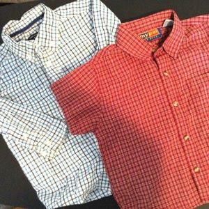 2 Toddler Shirts Button Down